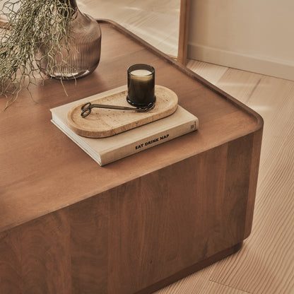 Fairmont - Warm Wood Premium Rectangular Coffee Table