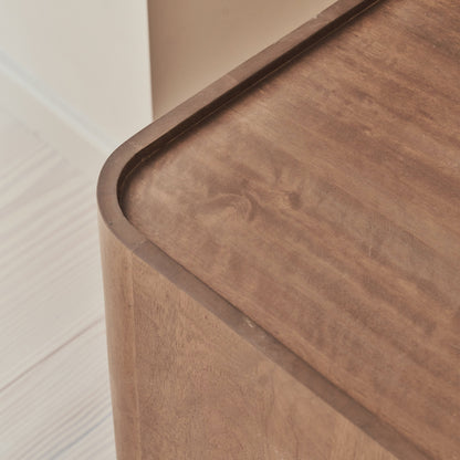 Fairmont - Warm Wood Premium Square Side Table