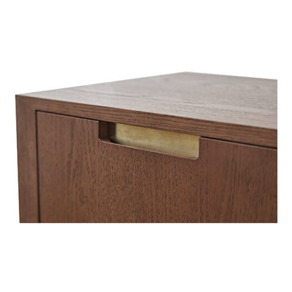 Balkan Bedside Table - Classic Brown