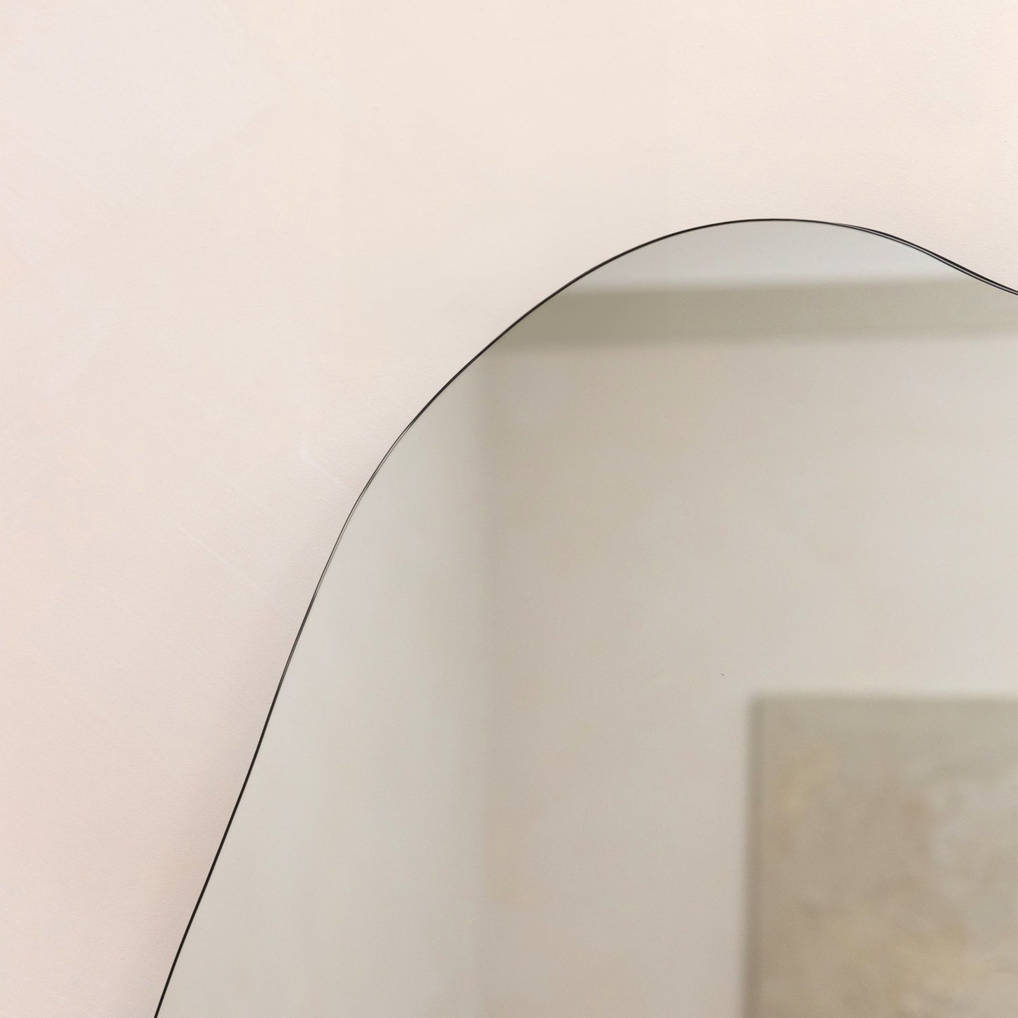 Edge - Frameless Irregular Pond Mirror 84cm x 64cm