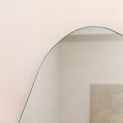 Edge - Frameless Irregular Pond Mirror 84cm x 64cm