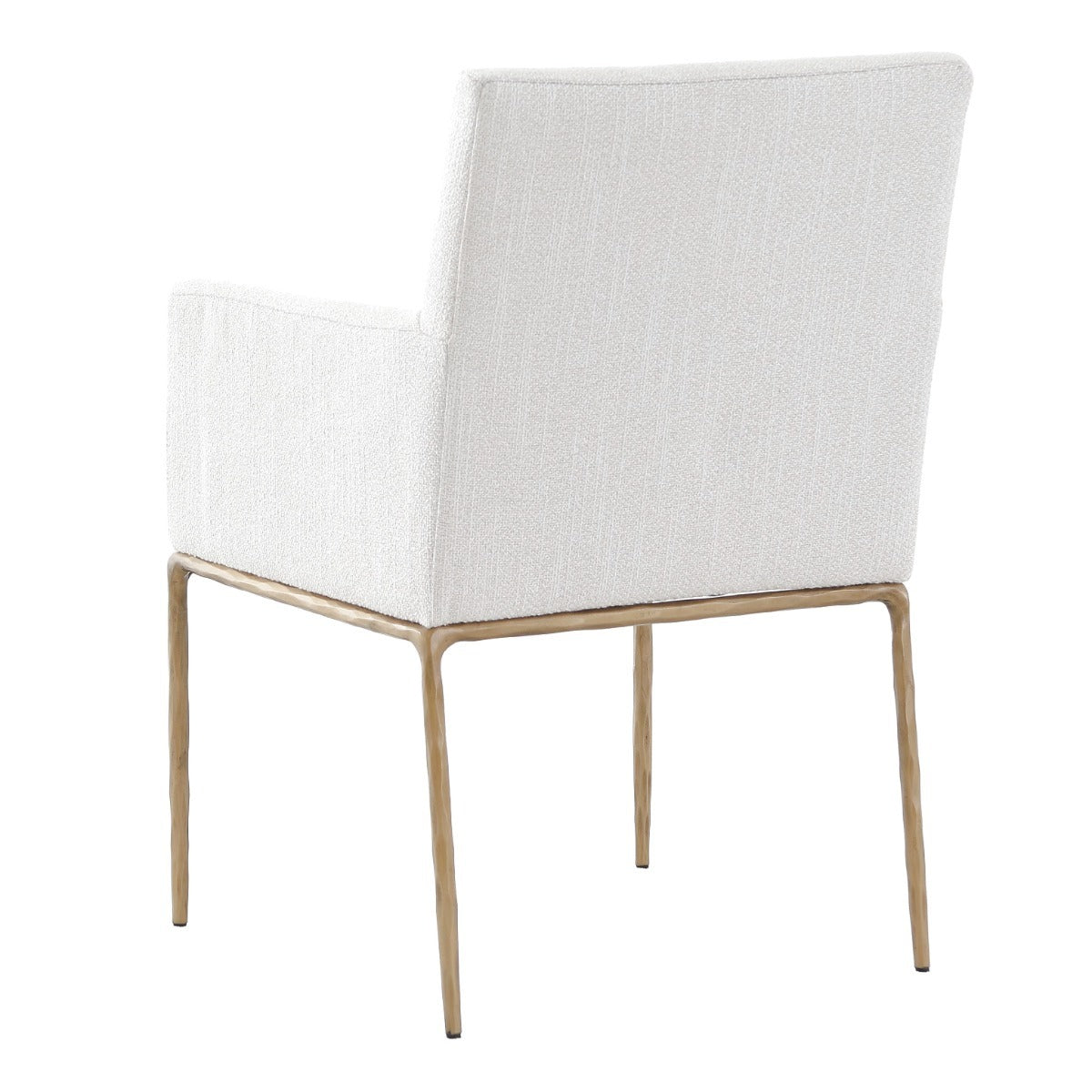 Sloane Dining Arm Chair - Aged Brass