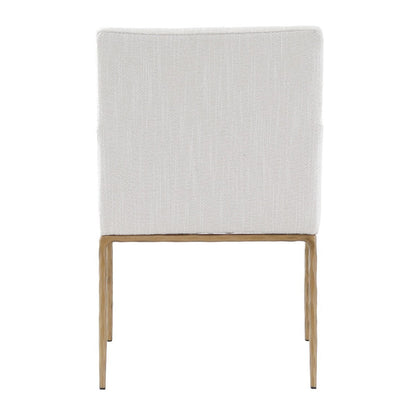 Sloane Dining Arm Chair - Aged Brass