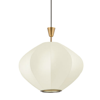 Arden 1 Light Pendant Light - Patina Brass