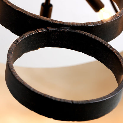 Rivington Chandelier - Charred Copper