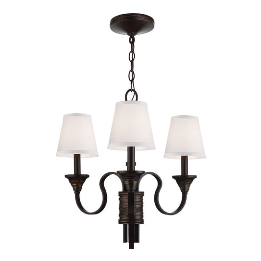 Feiss Arbor Creek 3 Light Chandelier - Arbor Bronze