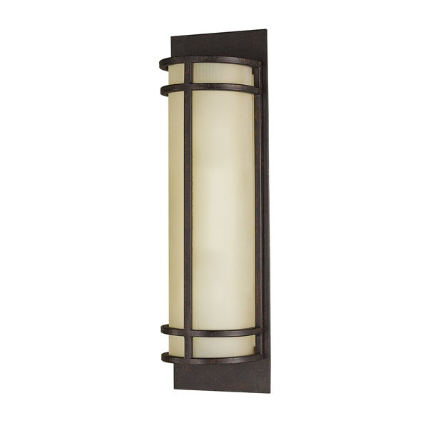 Fusion 2 Light Wall Light - Grecian Bronze