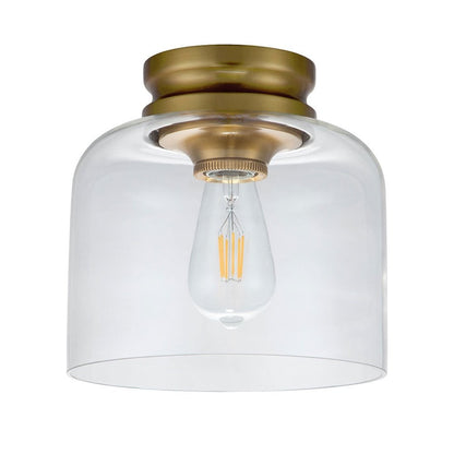 Feiss Hounslow Flush Light - Brass