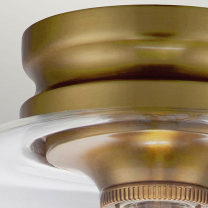 Feiss Hounslow Flush Light - Brass
