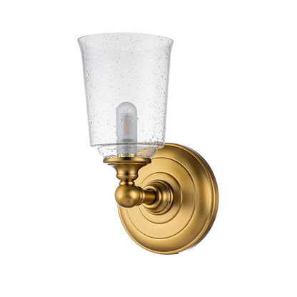 Feiss Huguenot Lake 1 Light Wall Light - Brass