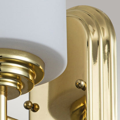 Feiss Malibu Wall Light - Polished Brass | Outlet