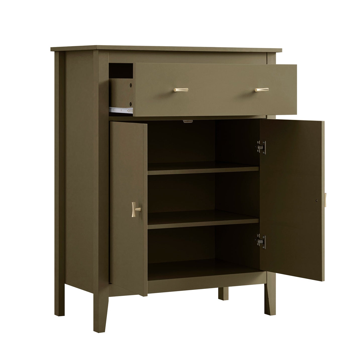 Oakham Small Sideboard with Drawer, Olive Grove