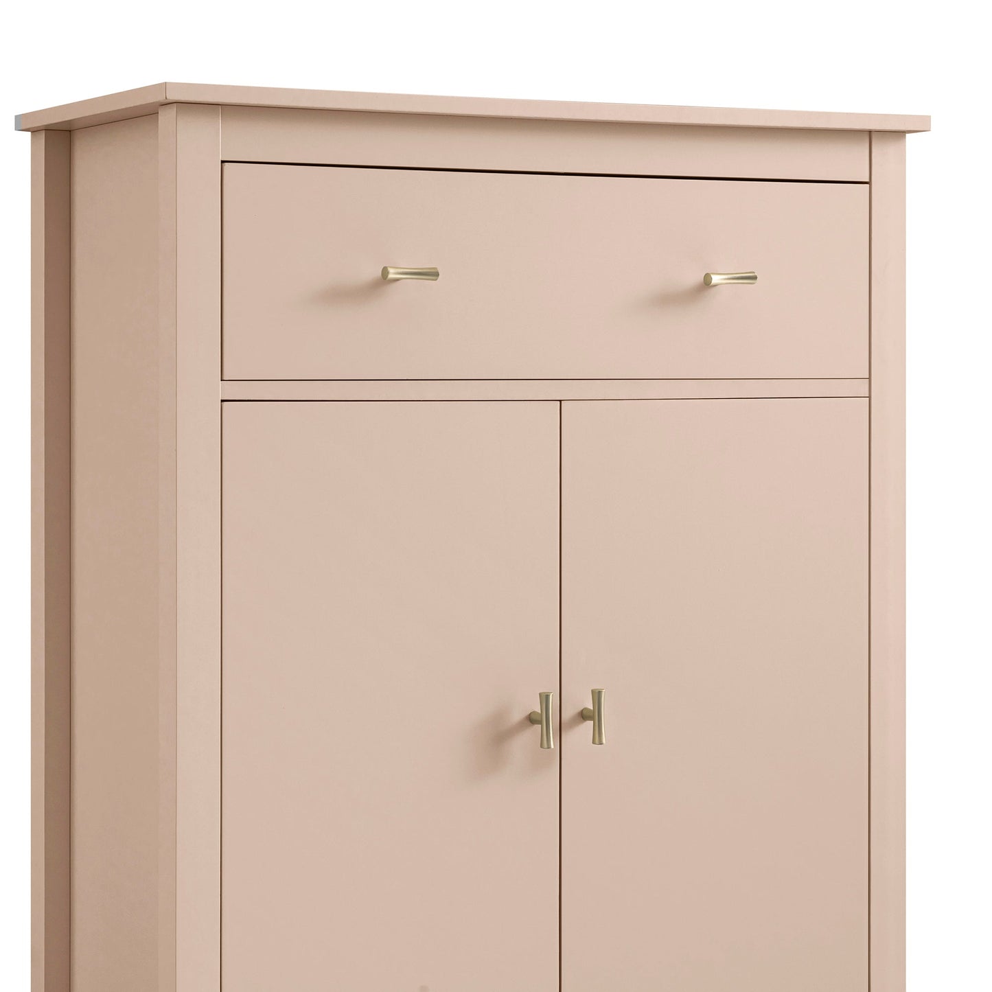 Oakham Small Sideboard with Drawer, Nude Pink