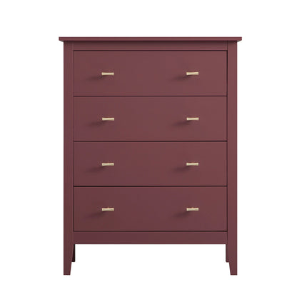 Oakham Chest of 4 Drawers, Wild Cherry