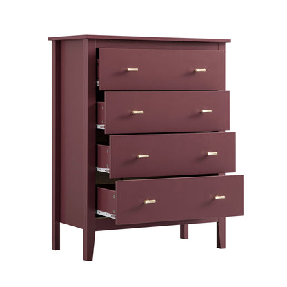 Oakham Chest of 4 Drawers, Wild Cherry