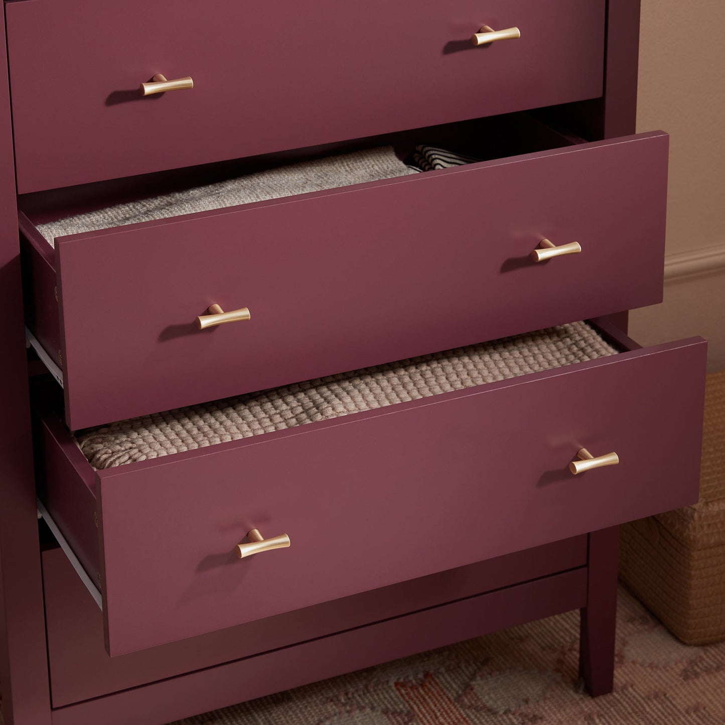 Oakham Chest of 4 Drawers, Wild Cherry