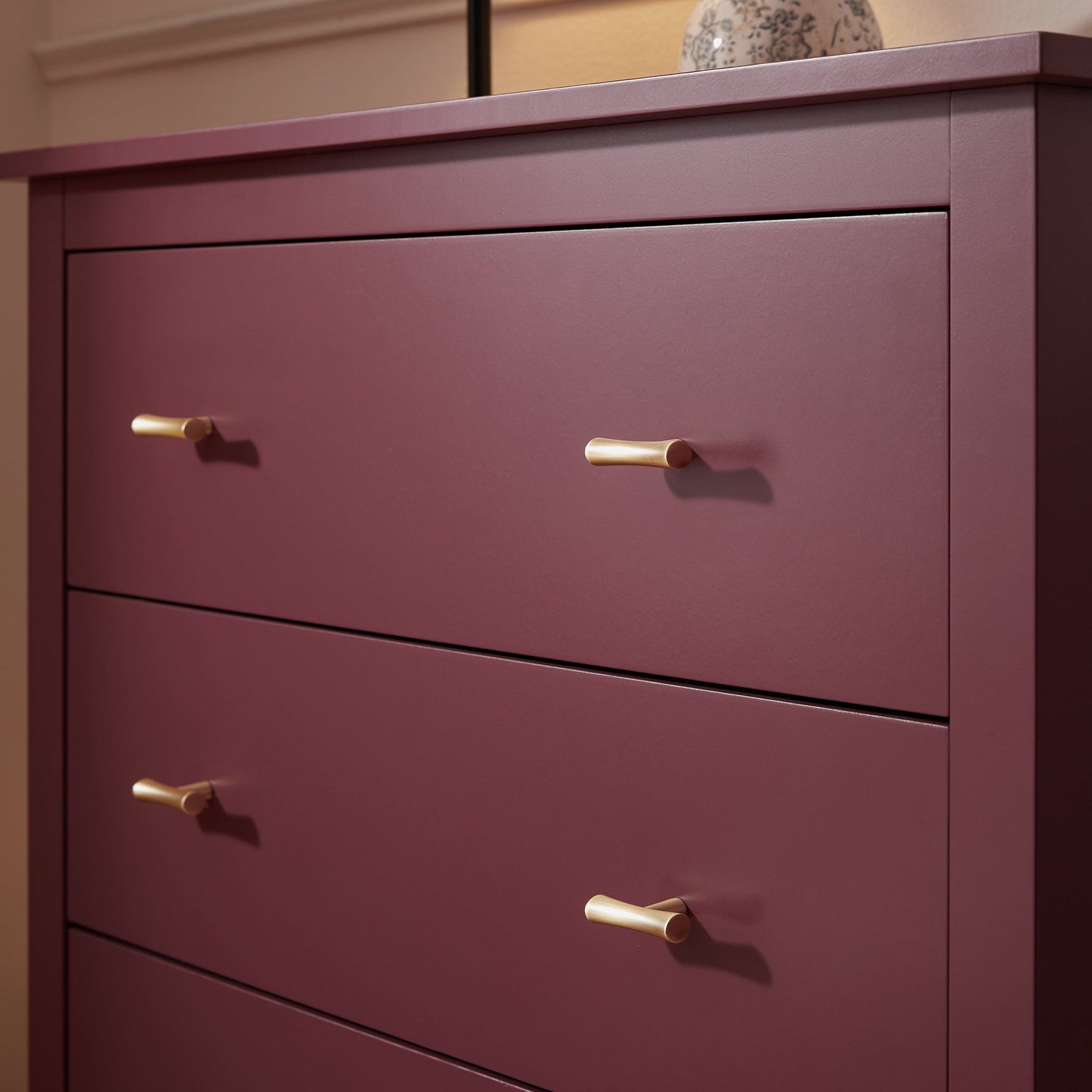 Oakham Chest of 4 Drawers, Wild Cherry