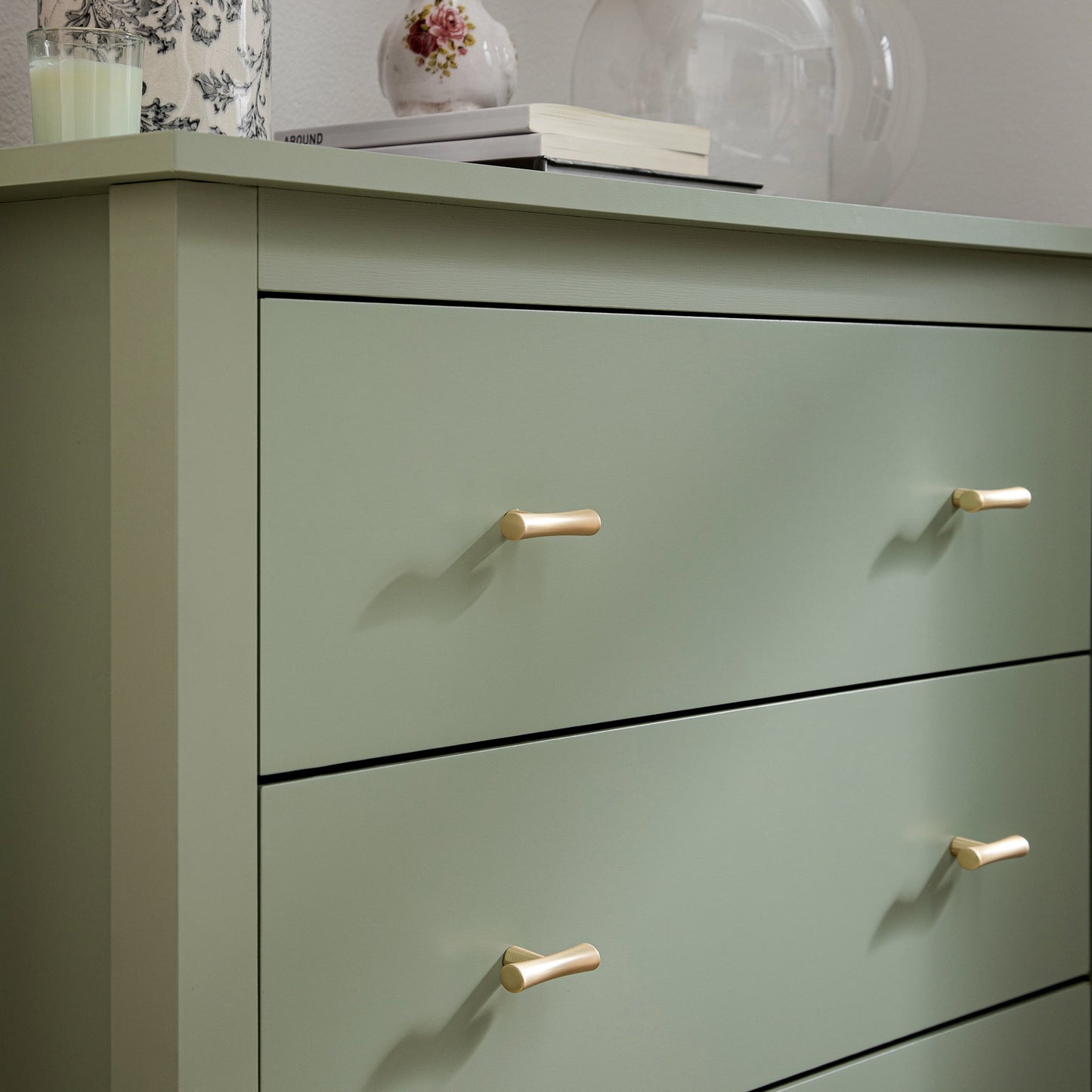 Oakham Chest of 4 Drawers, Desert Sage