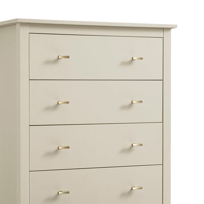 Oakham Chest of 4 Drawers, Shaded White