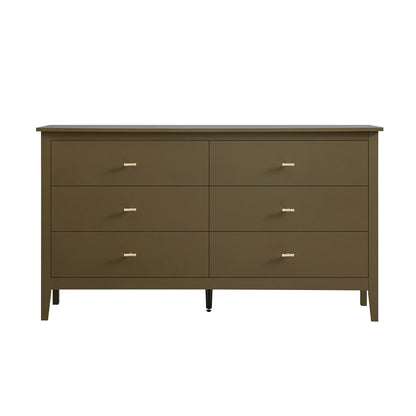 Oakham Chest of 6 Drawers, Olive Grove