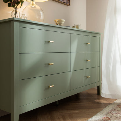 Oakham Chest of 6 Drawers, Desert Sage