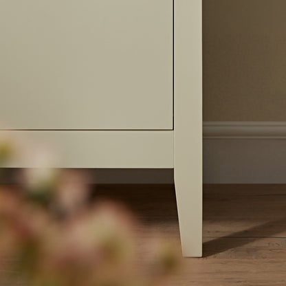 Oakham Chest of 6 Drawers, Shaded White
