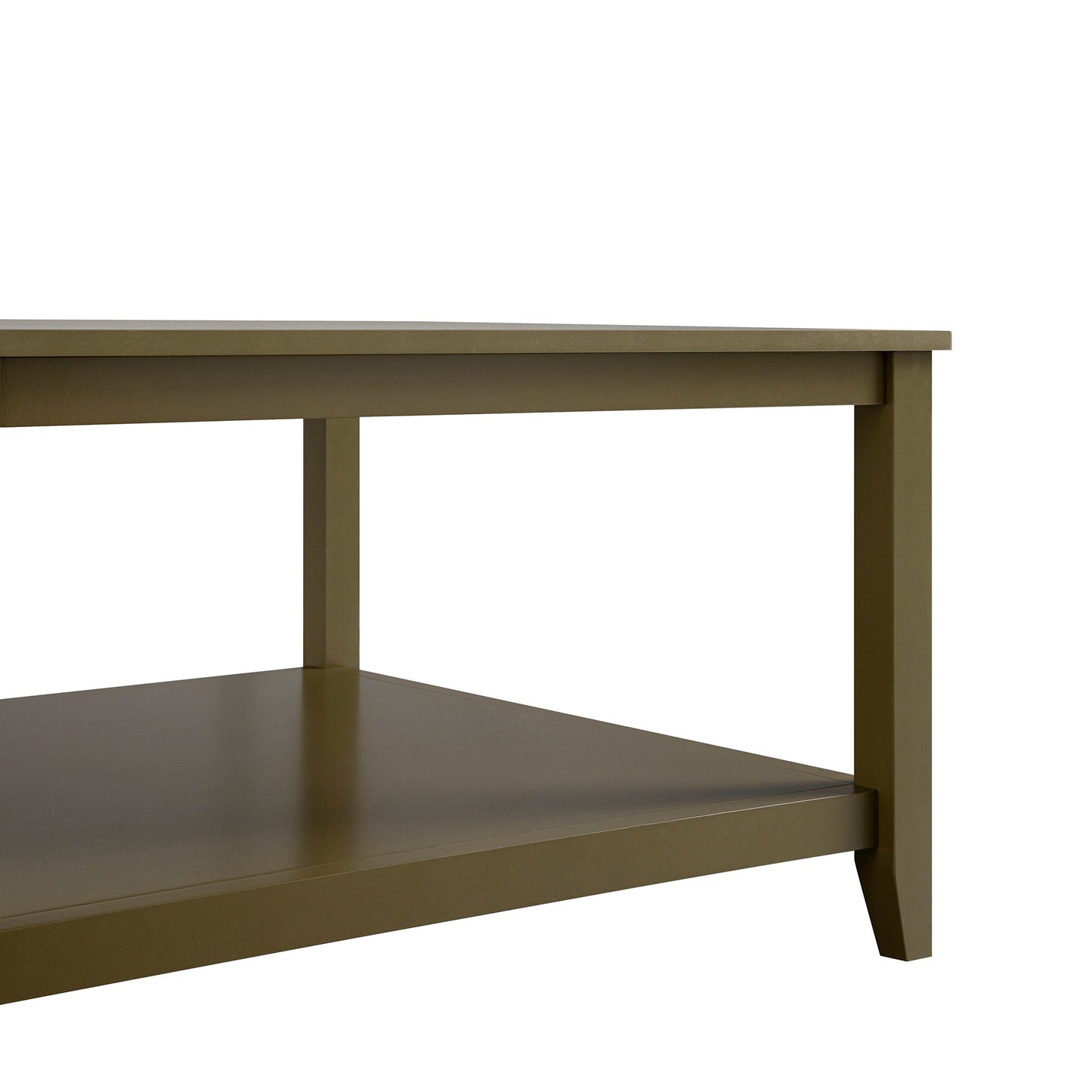 Oakham 80cm Square Coffee Table, Olive Grove