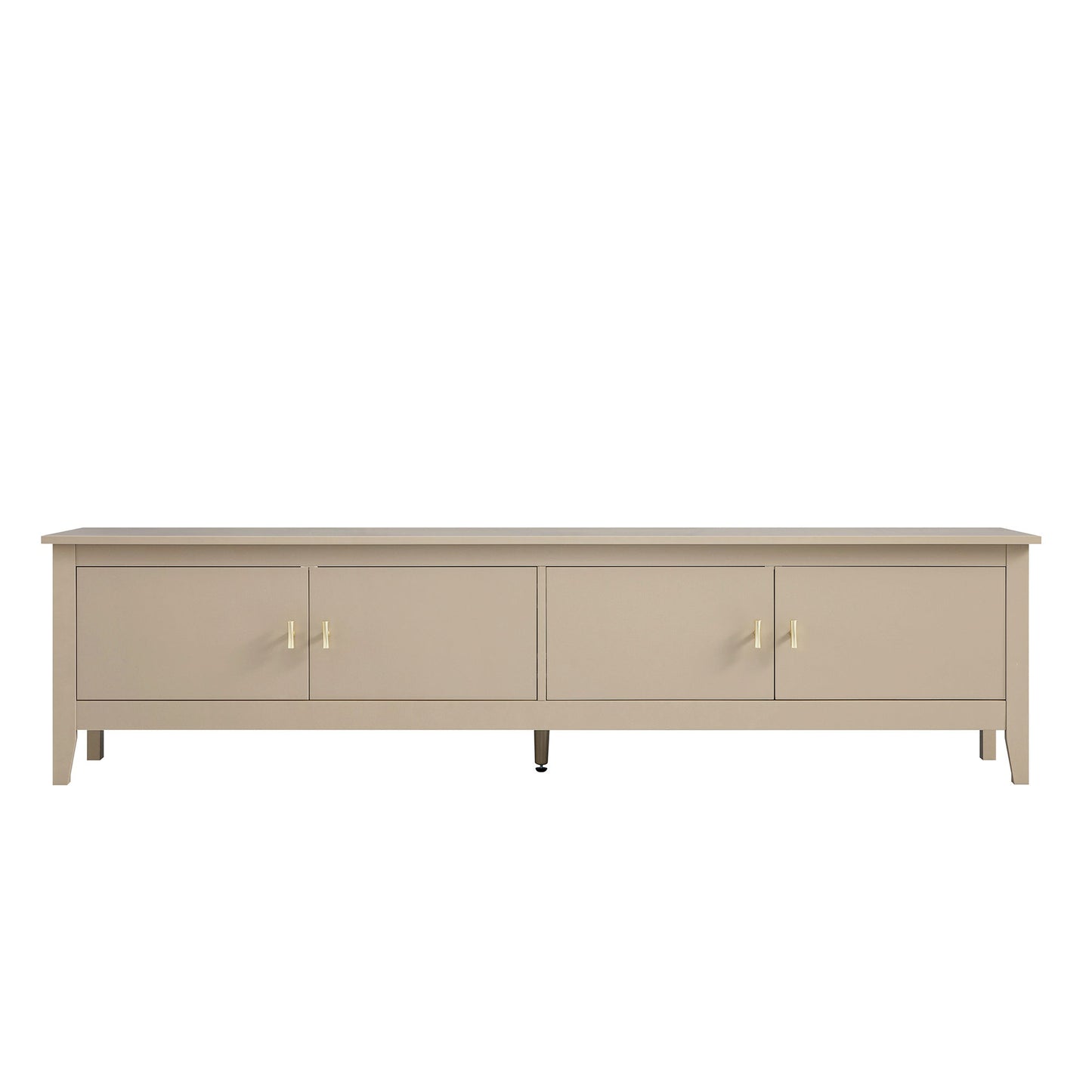 Oakham 180cm Wide TV Unit, Deep Greige