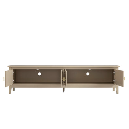 Oakham 180cm Wide TV Unit, Deep Greige