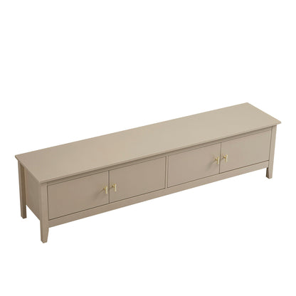 Oakham 180cm Wide TV Unit, Deep Greige