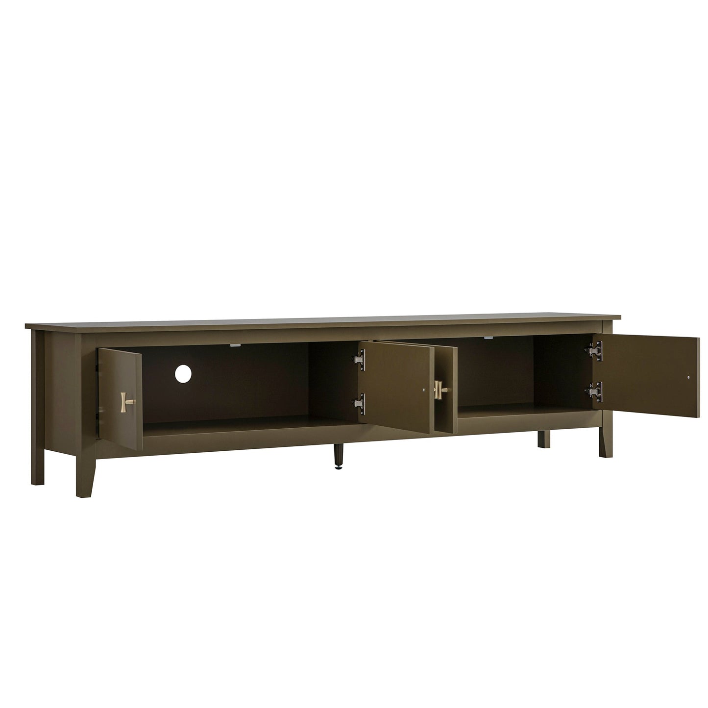 Oakham 180cm Wide TV Unit, Olive Grove