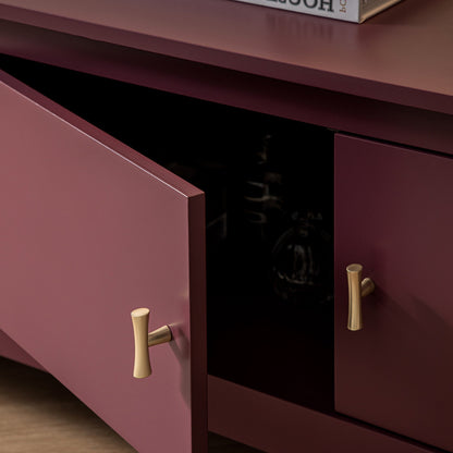 Oakham 180cm Wide TV Unit, Wild Cherry