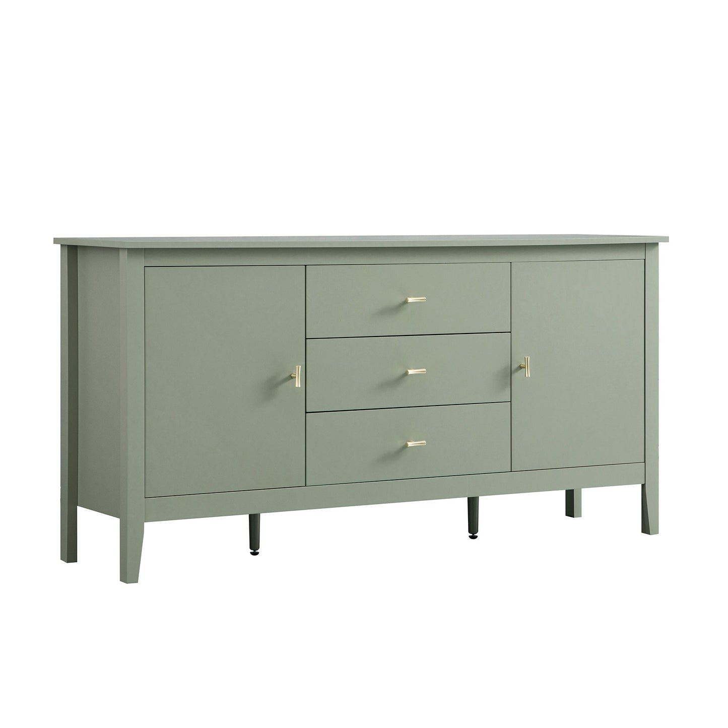 Oakham Wide Sideboard with Drawers, Desert Sage