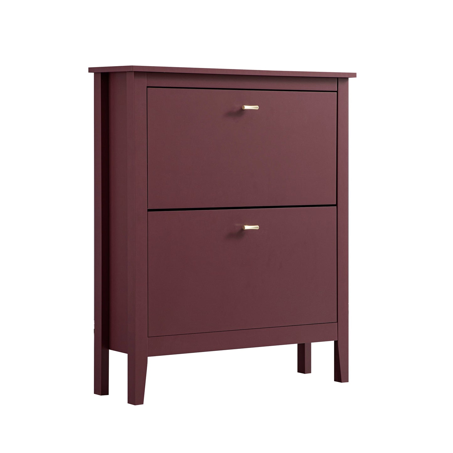 Oakham 2-Tier Shoe Cabinet, Wild Cherry