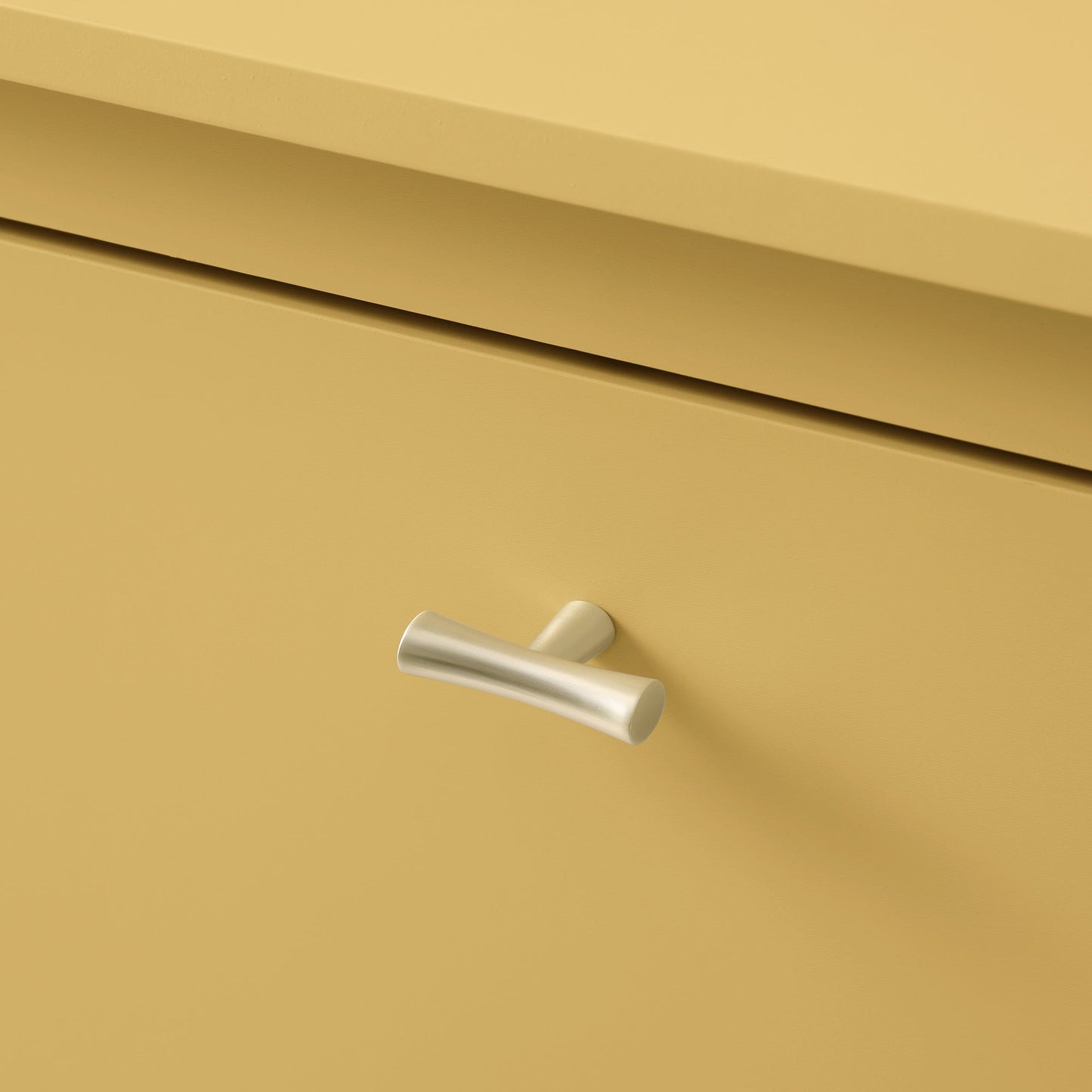 Oakham 2-Tier Shoe Cabinet, Rattan Yellow