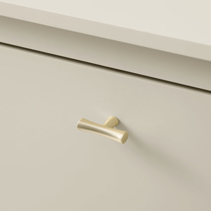 Oakham 2-Tier Shoe Cabinet, Shaded White