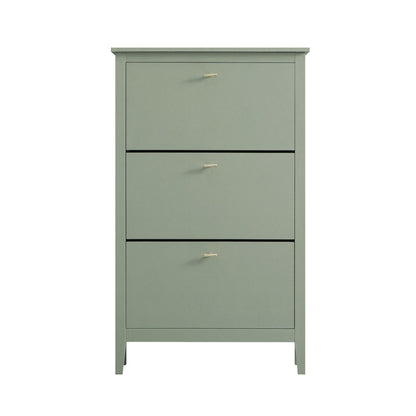 Oakham 3-Tier Shoe Cabinet, Desert Sage
