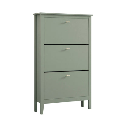 Oakham 3-Tier Shoe Cabinet, Desert Sage