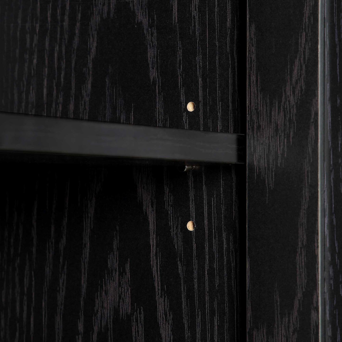 Frances Woven Rattan Tallboy Bathroom Unit, Black