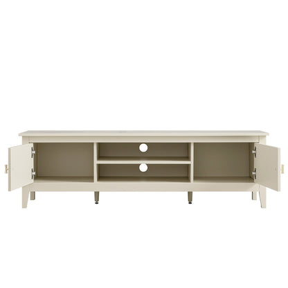 Oakham 150cm TV Unit, Shaded White