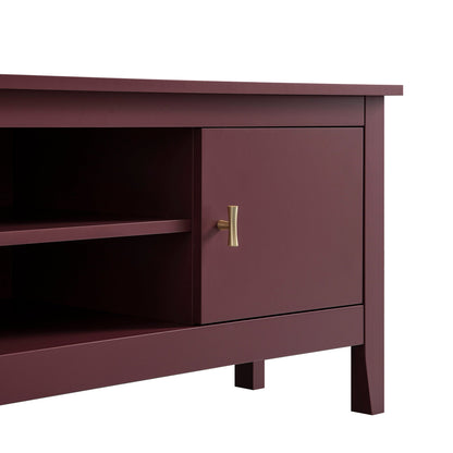 Oakham 120cm Corner TV Unit, Wild Cherry
