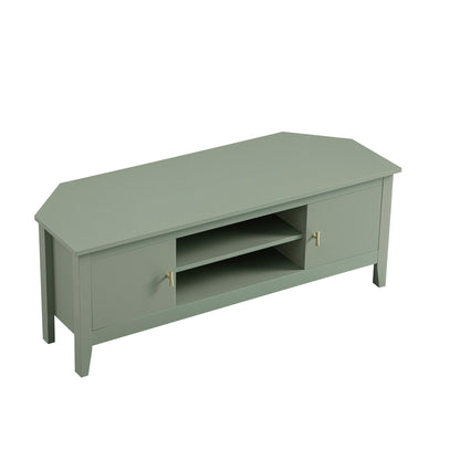 Oakham 120cm Corner TV Unit, Desert Sage