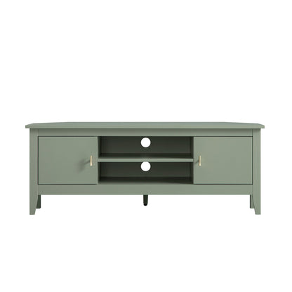 Oakham 120cm Corner TV Unit, Desert Sage