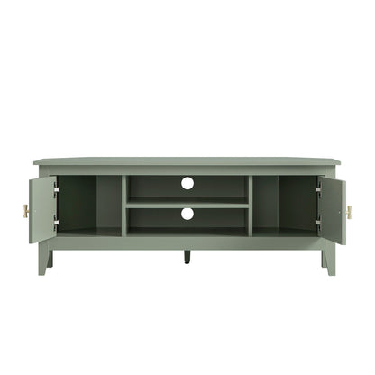 Oakham 120cm Corner TV Unit, Desert Sage