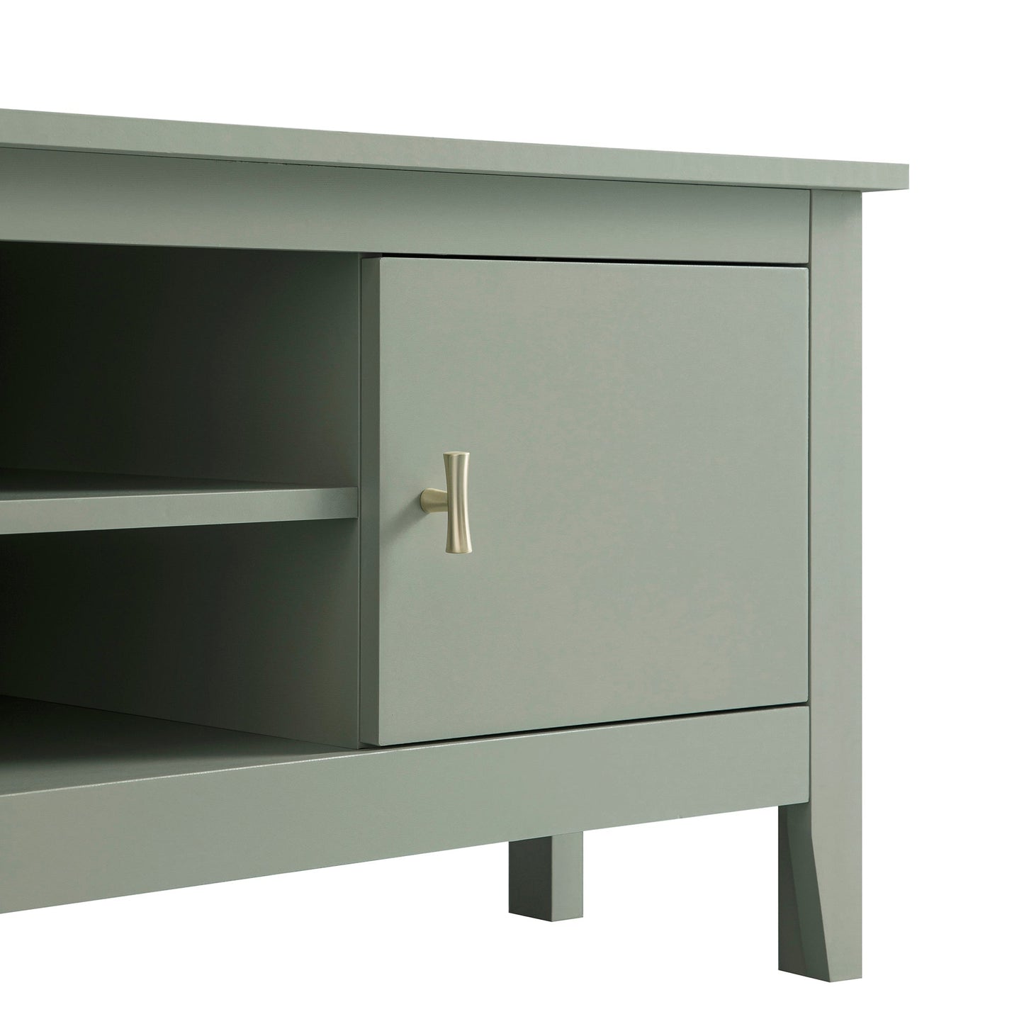 Oakham 120cm Corner TV Unit, Desert Sage
