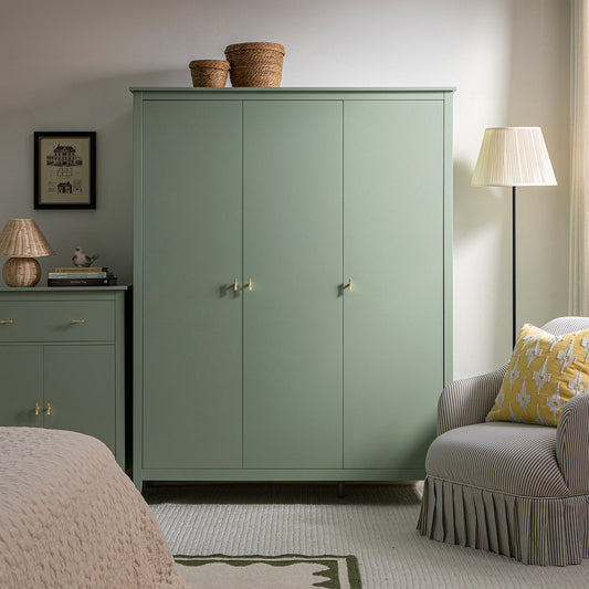 Oakham Triple Wardrobe, Desert Sage