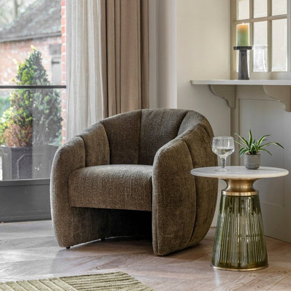 Oxford Tub Chair - Moss Green