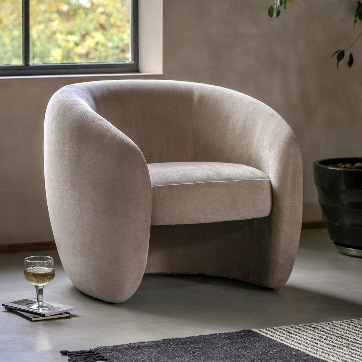 Canto Armchair - Cream