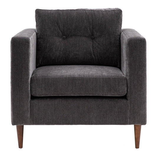 Greville Armchair - Charcoal