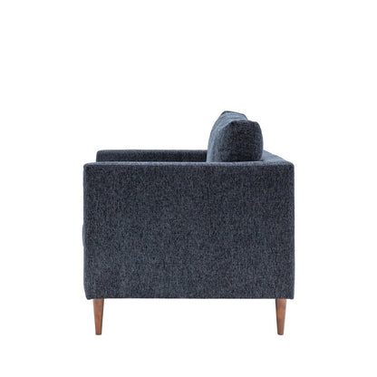 Chesterfield Armchair - Charcoal